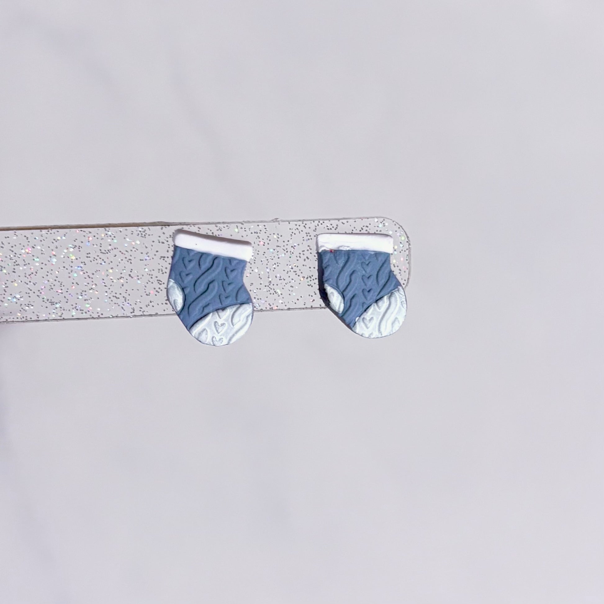 Christmas Stocking Stud Earrings