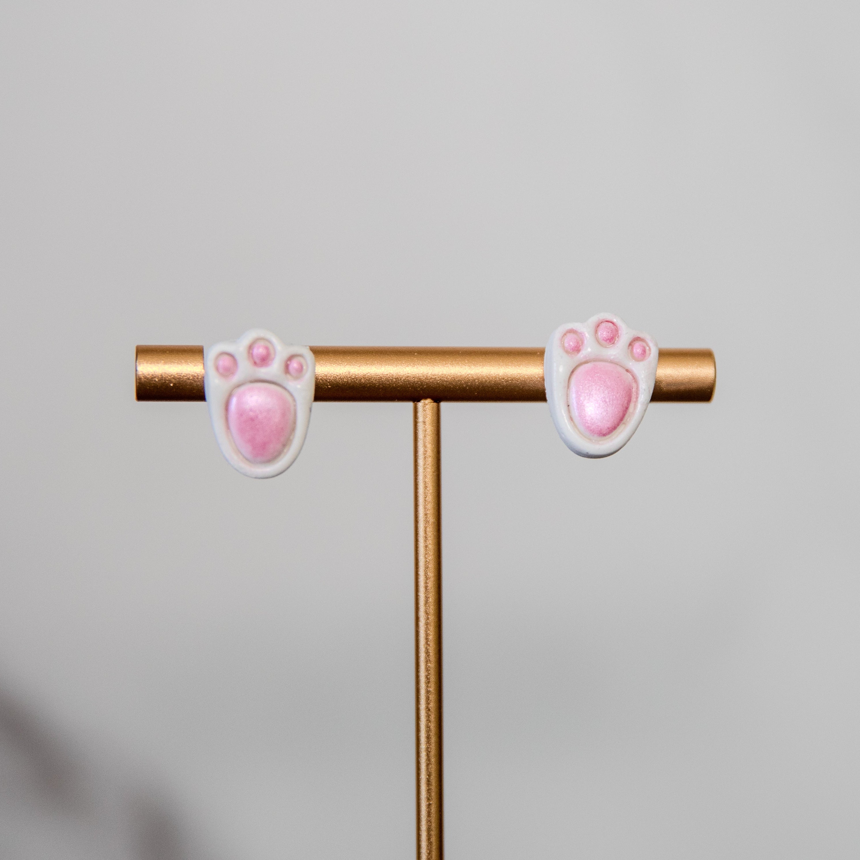 Bunny Paw Earrings