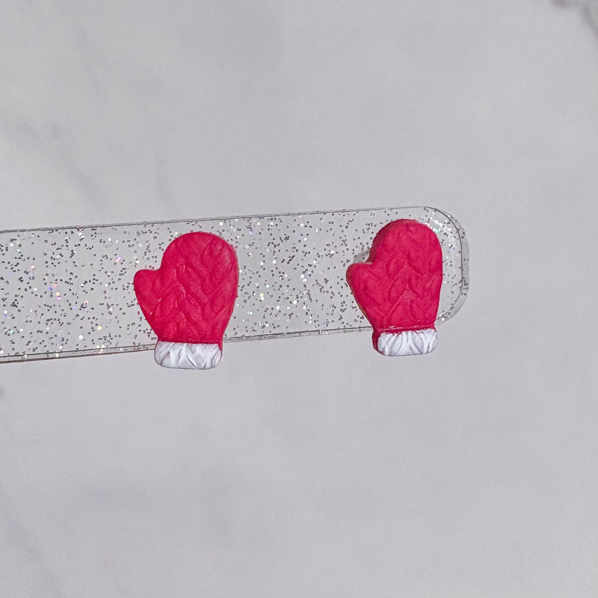 Winter Mittens Stud Earrings