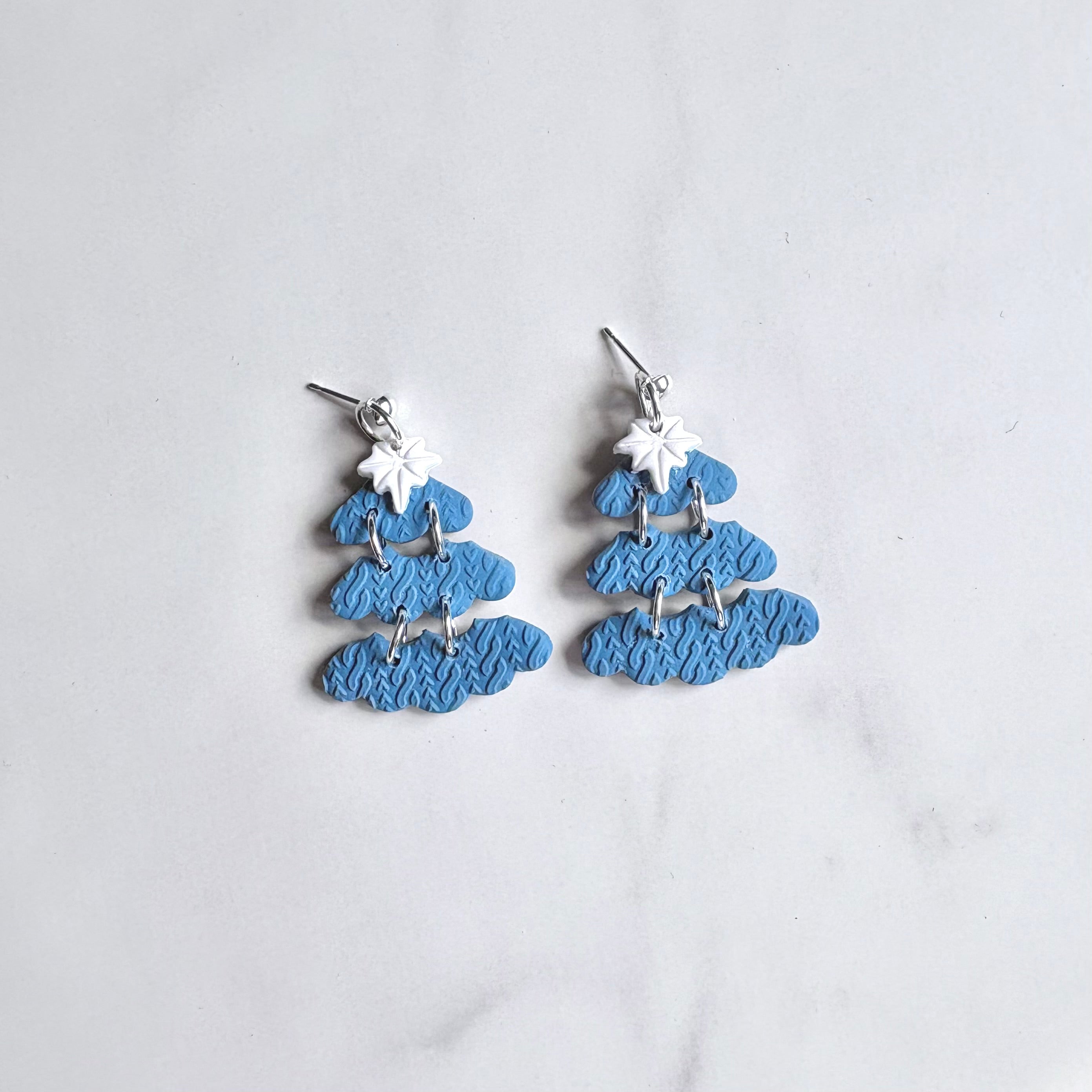 Christmas Tree Drop Earrings