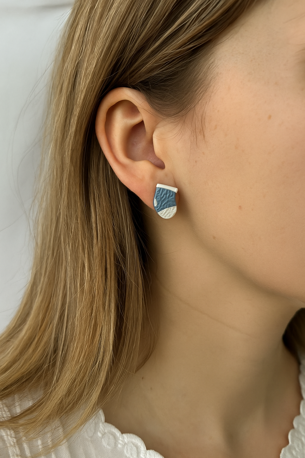 Christmas Stocking Stud Earrings