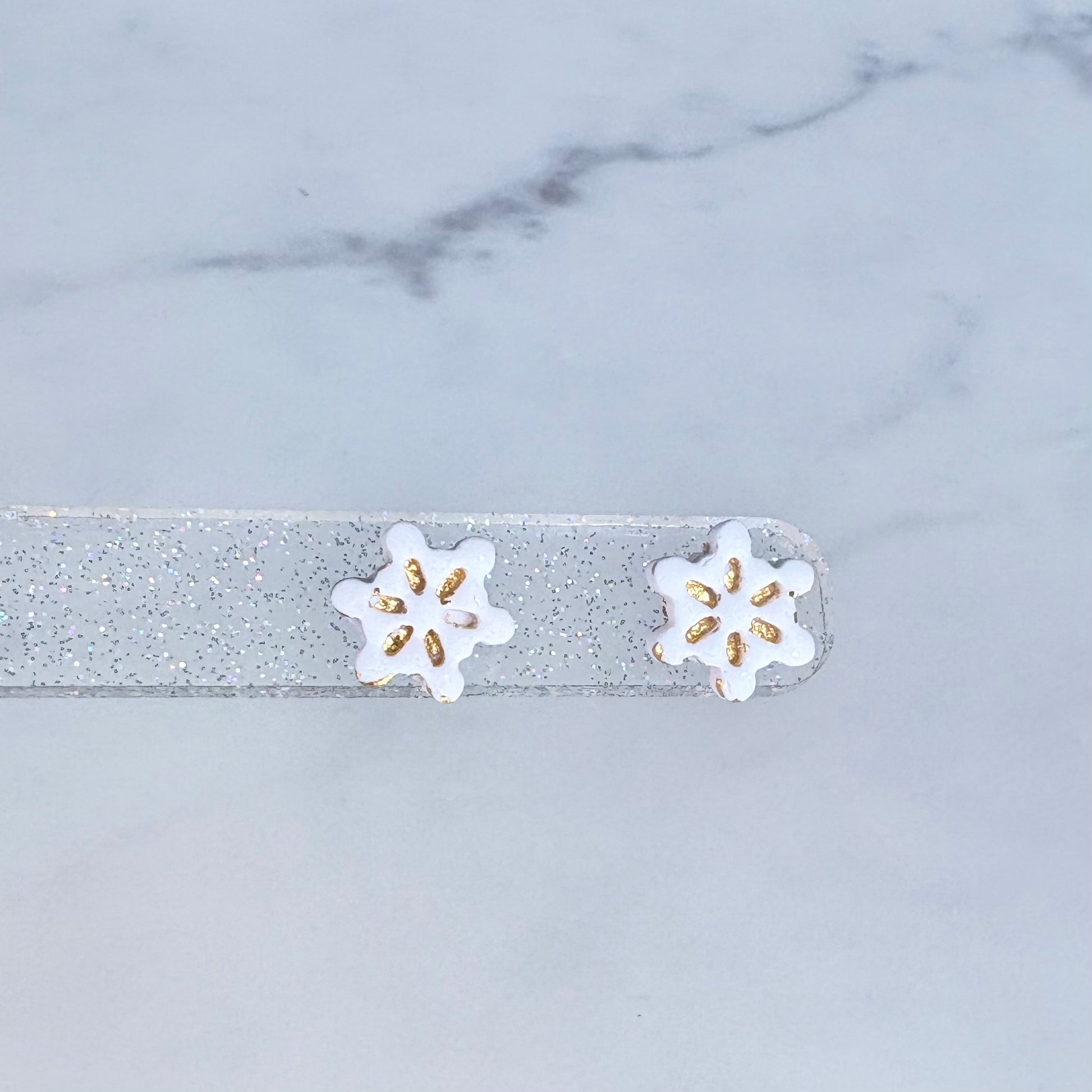 Snowflake Stud Earrings