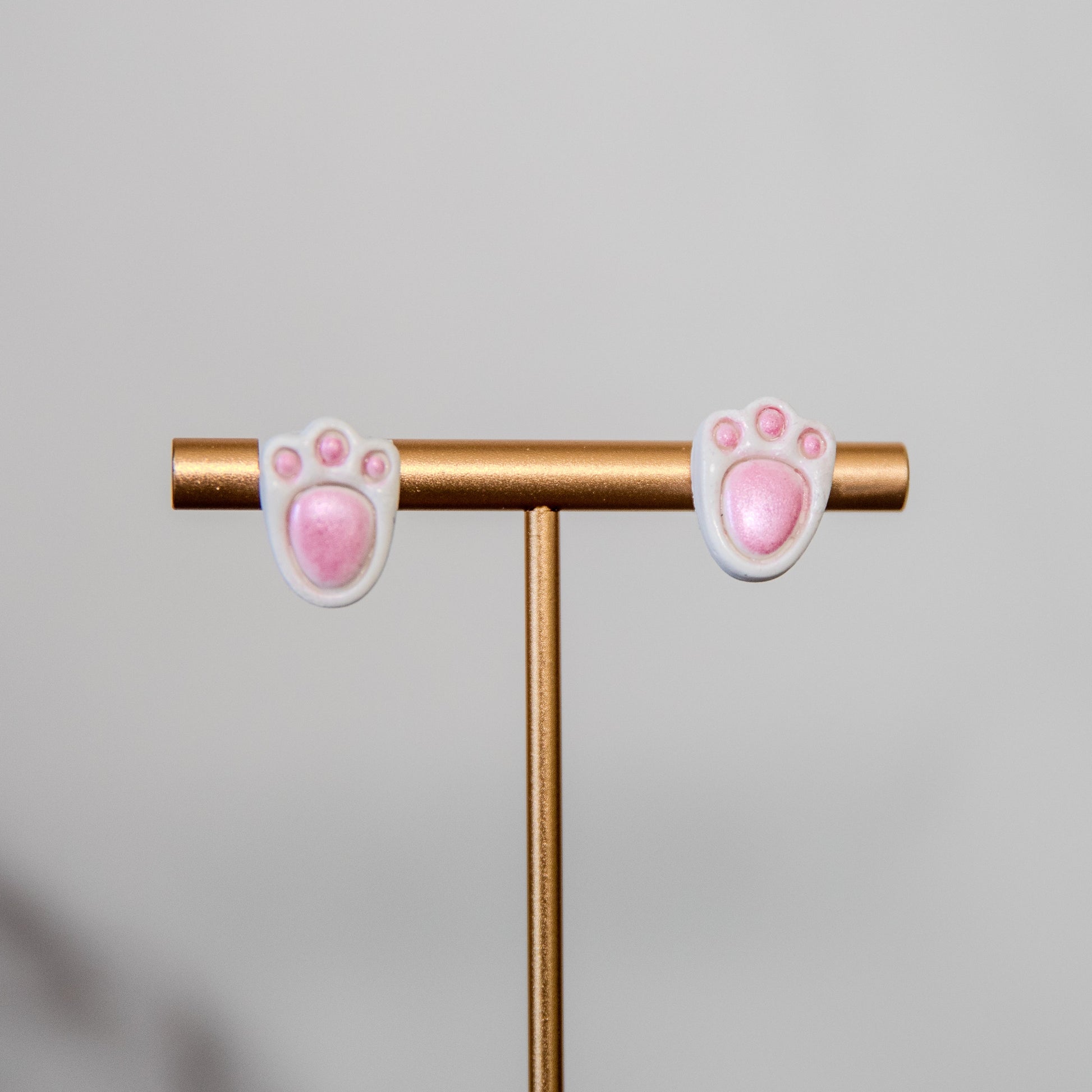 Bunny Paw Earrings