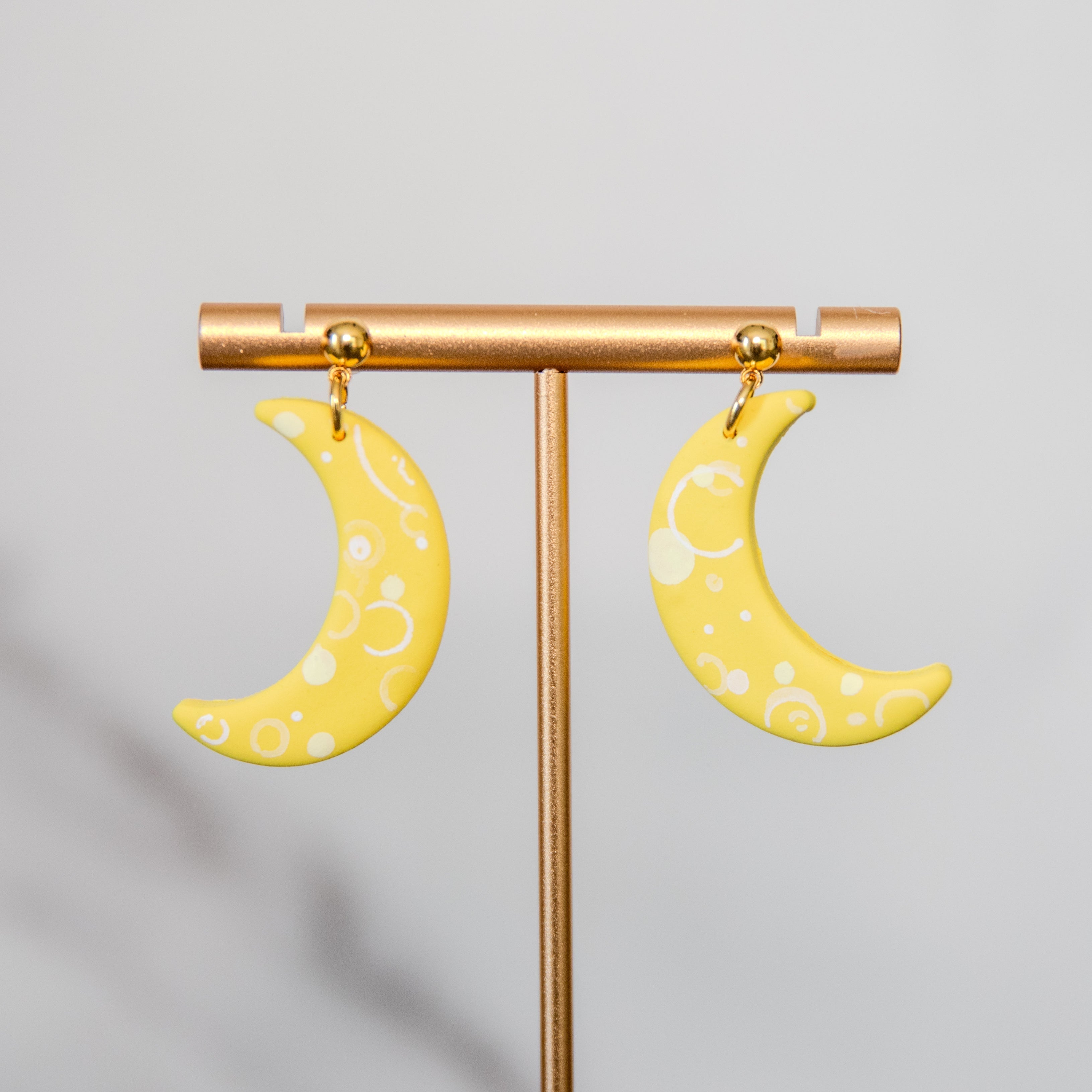 Crescent moon earrings
