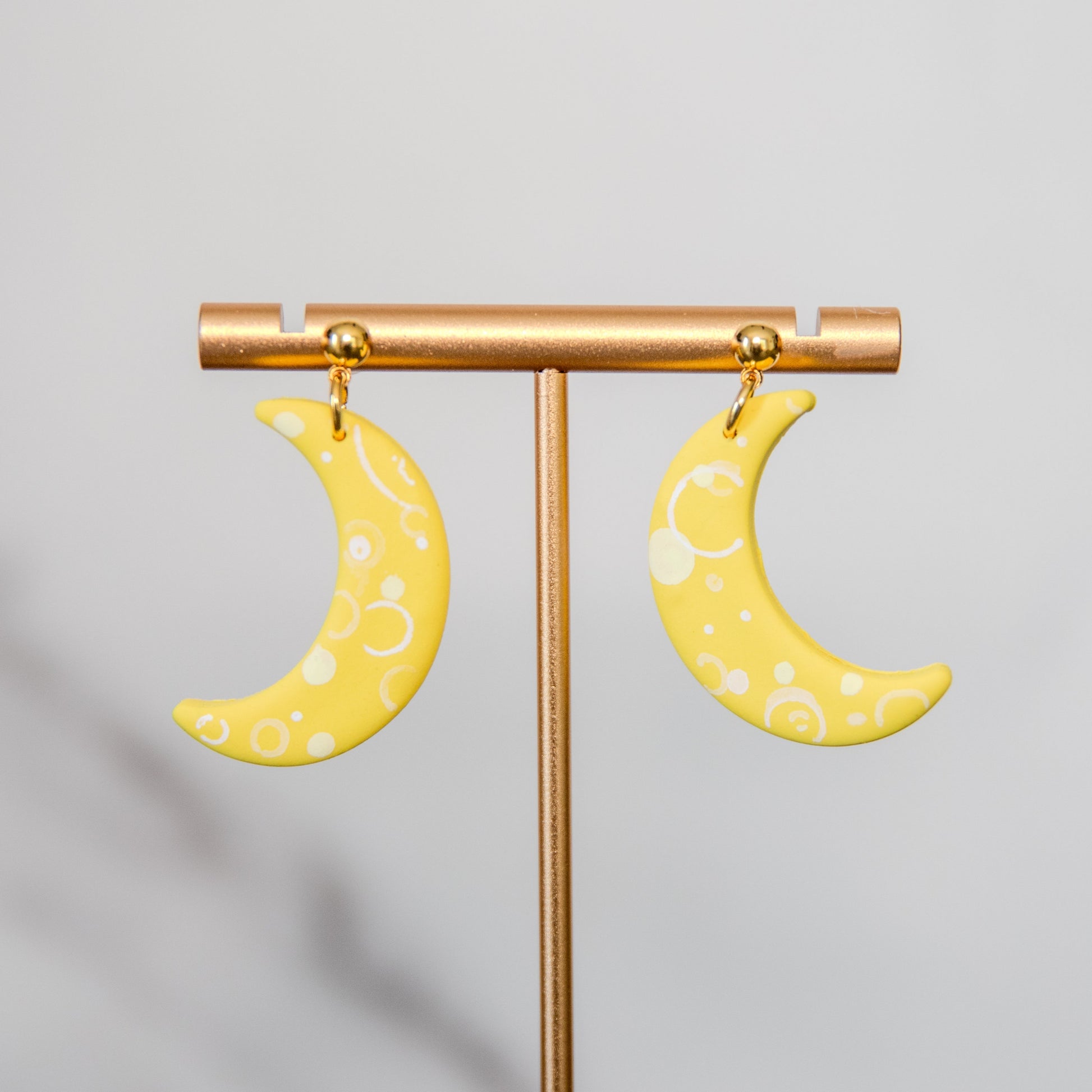 Crescent moon earrings