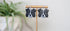 Border collie drop earrings