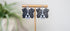 Border collie drop earrings