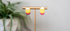 Pencil stud earrings
