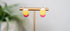 Pencil stud earrings