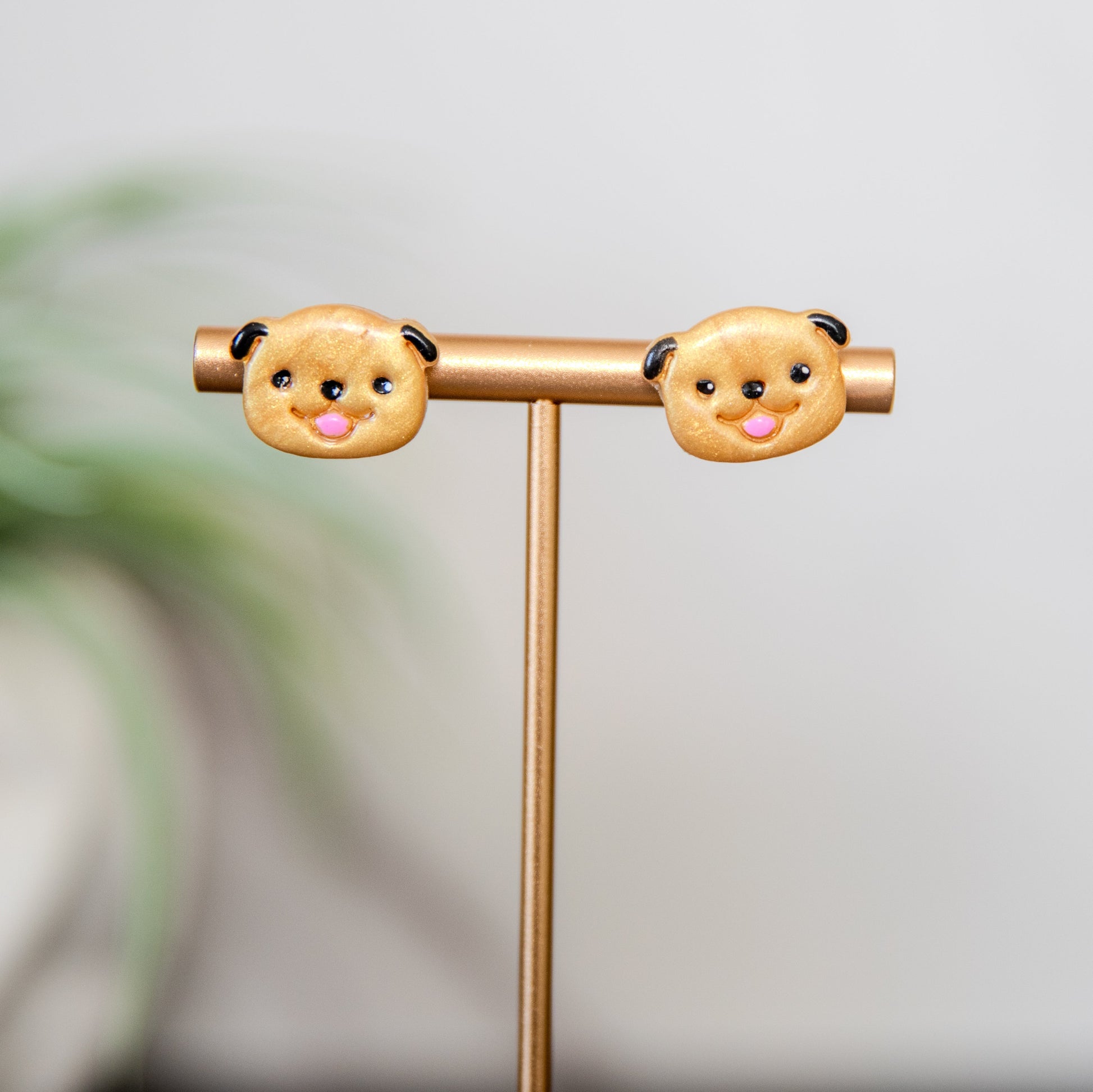 Dog Face Earrings