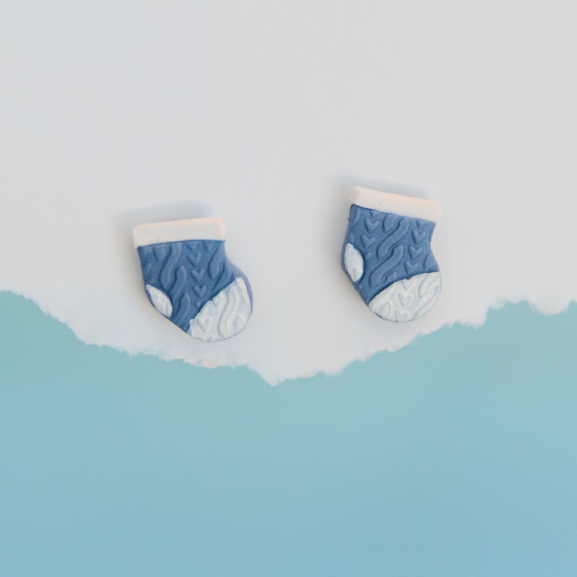 Christmas Stocking Stud Earrings