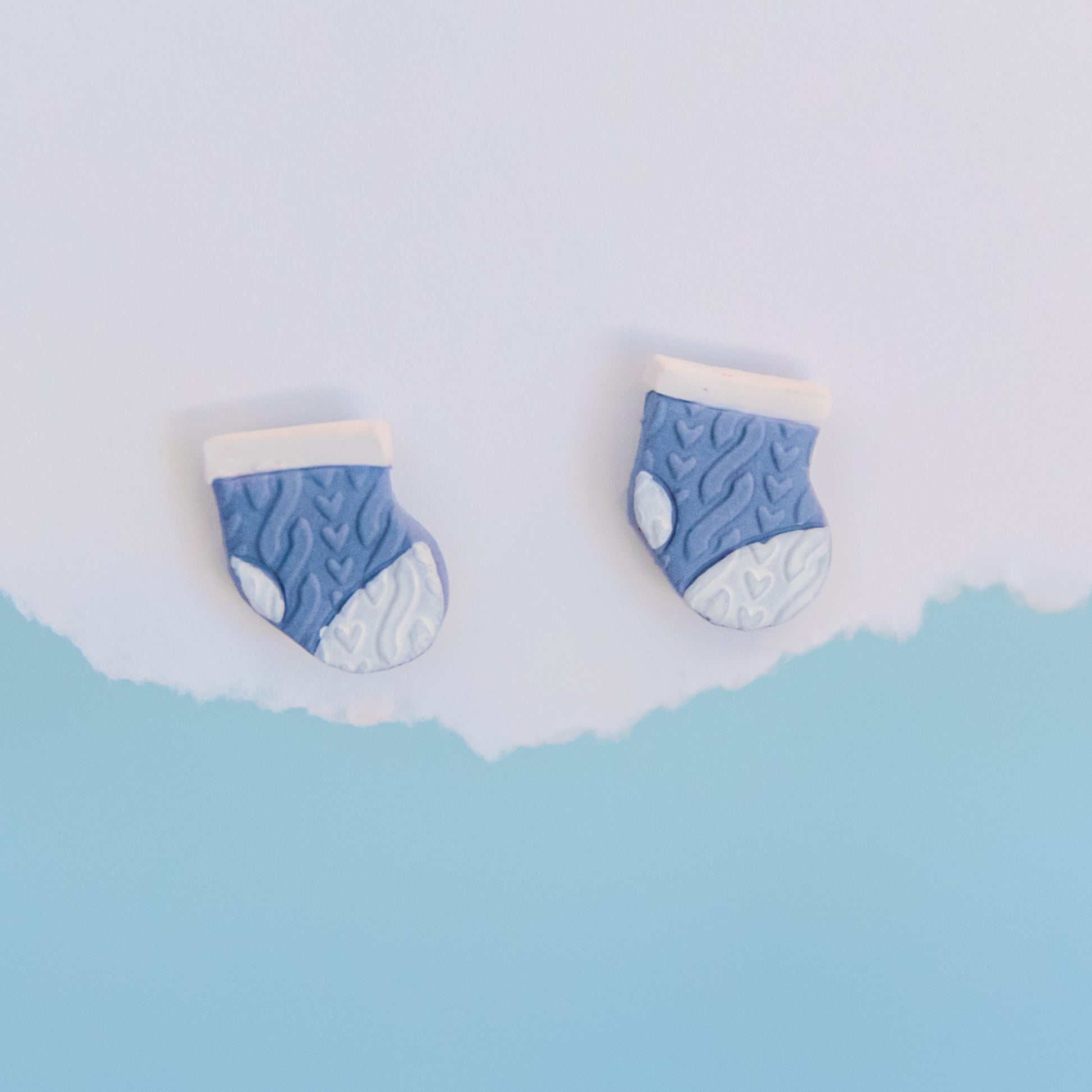 Christmas Stocking Stud Earrings
