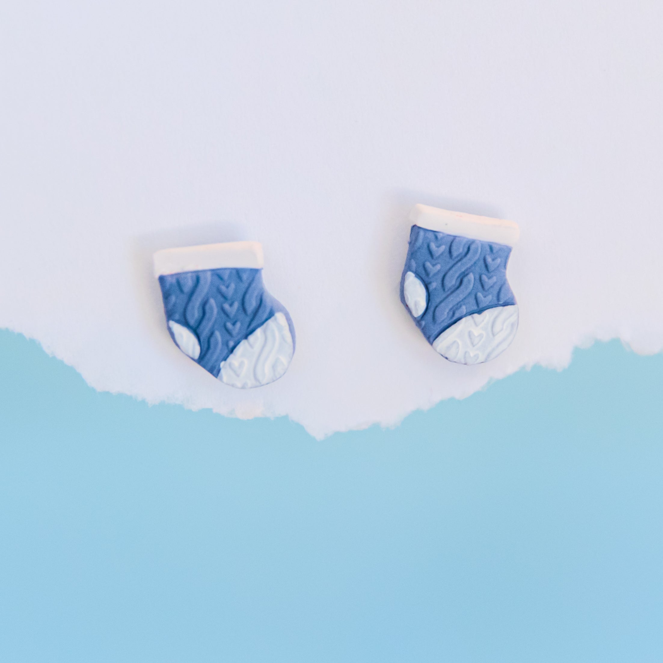 Christmas Stocking Stud Earrings