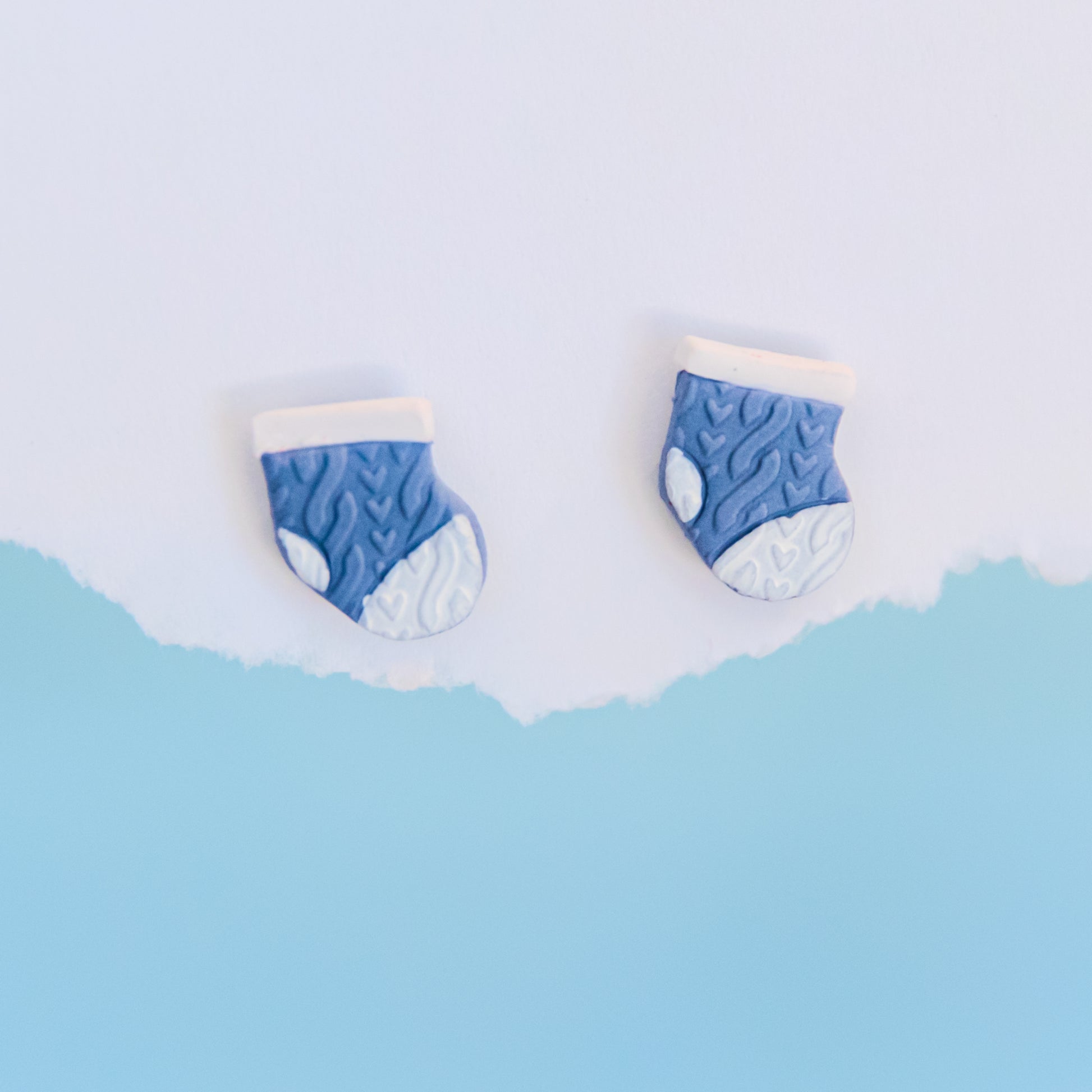 Christmas Stocking Stud Earrings