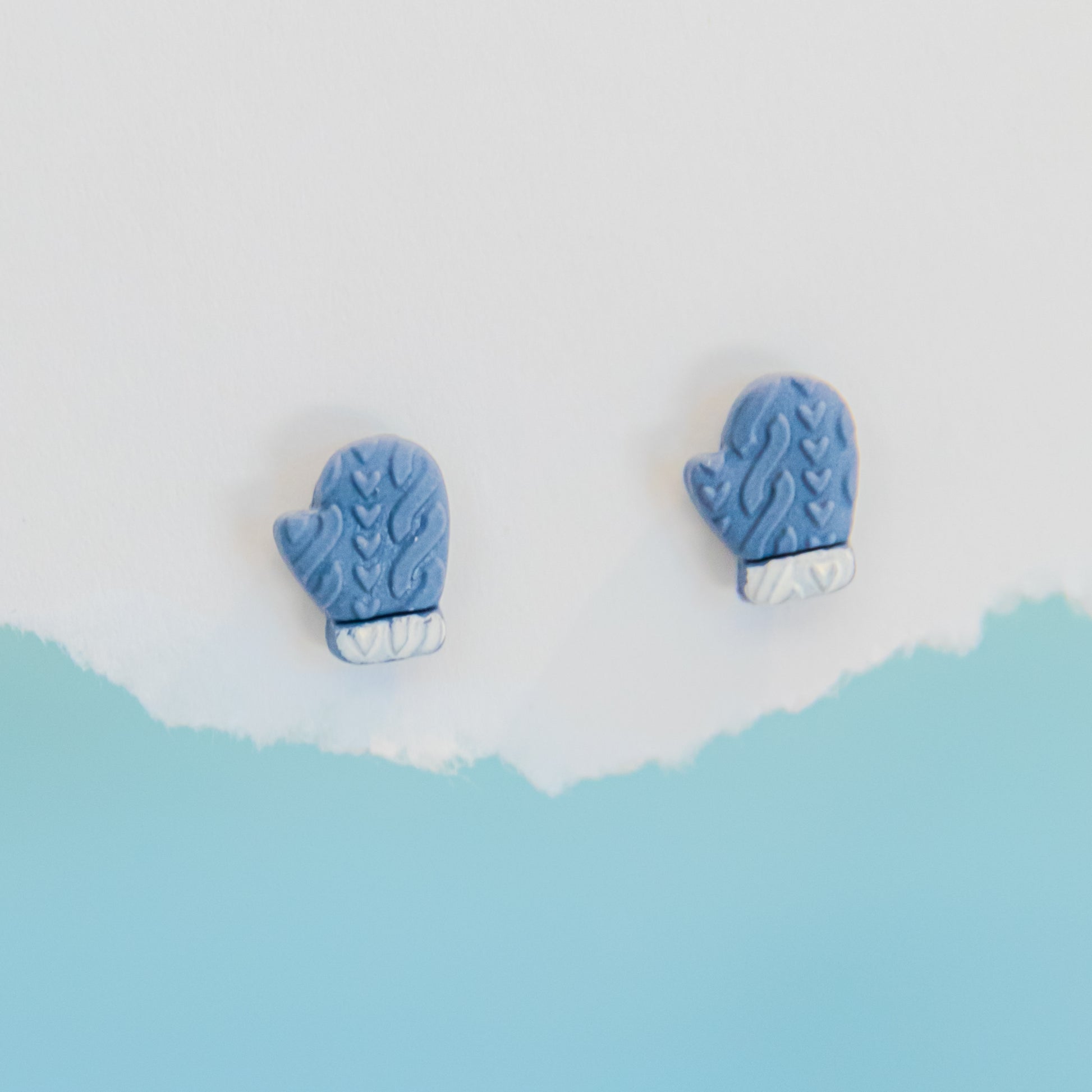 Winter Mittens Stud Earrings
