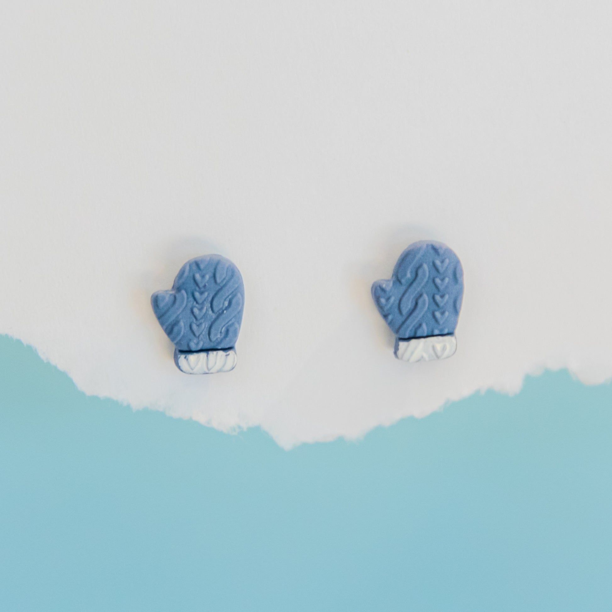 Winter Mittens Stud Earrings