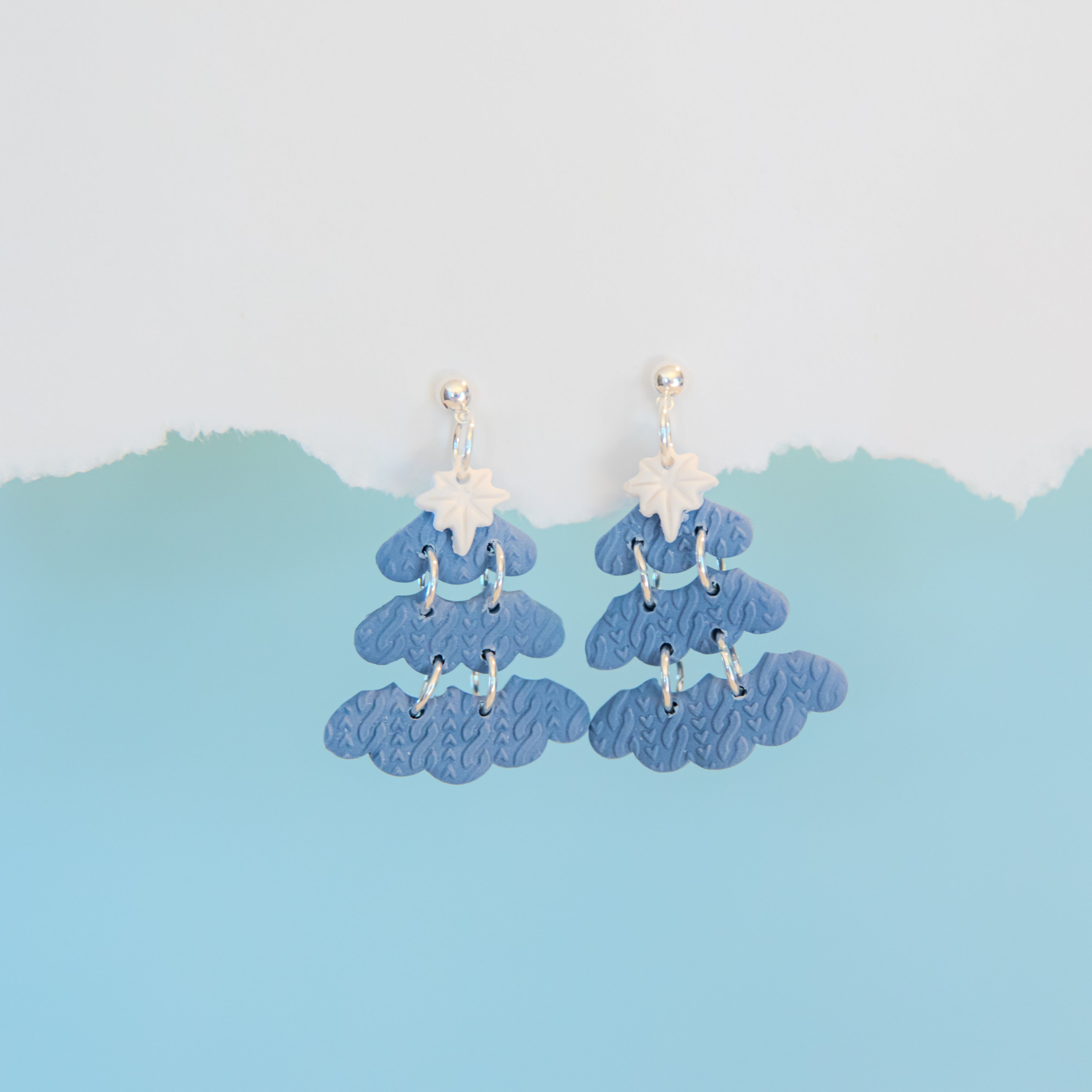 Christmas Tree Drop Earrings