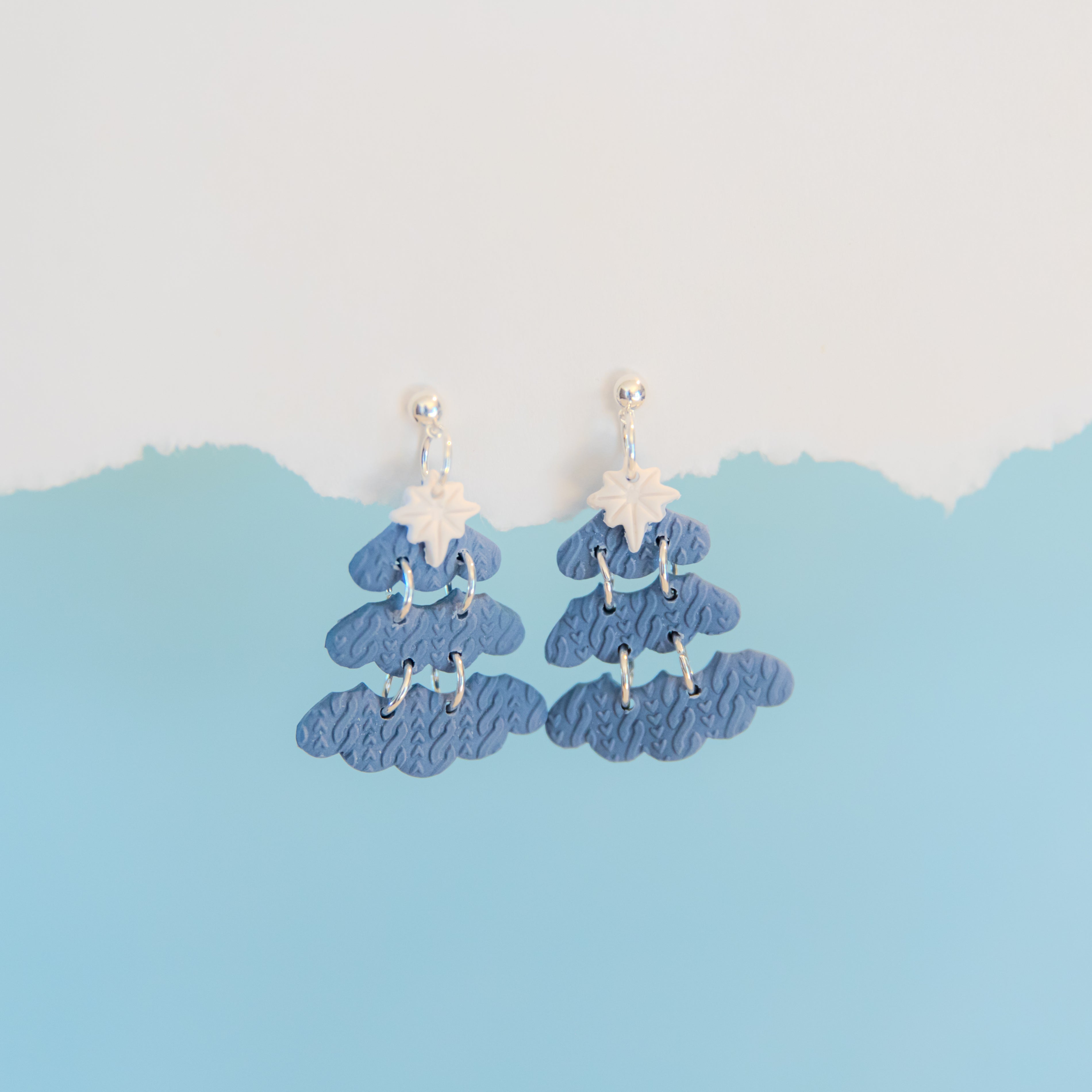 Christmas Tree Drop Earrings