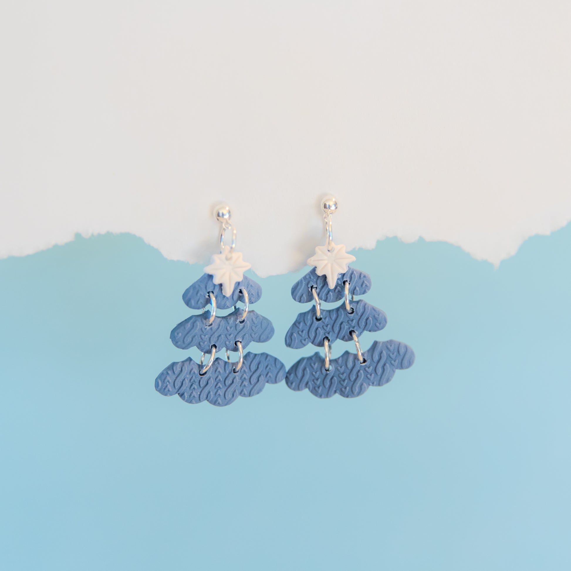 Christmas Tree Drop Earrings