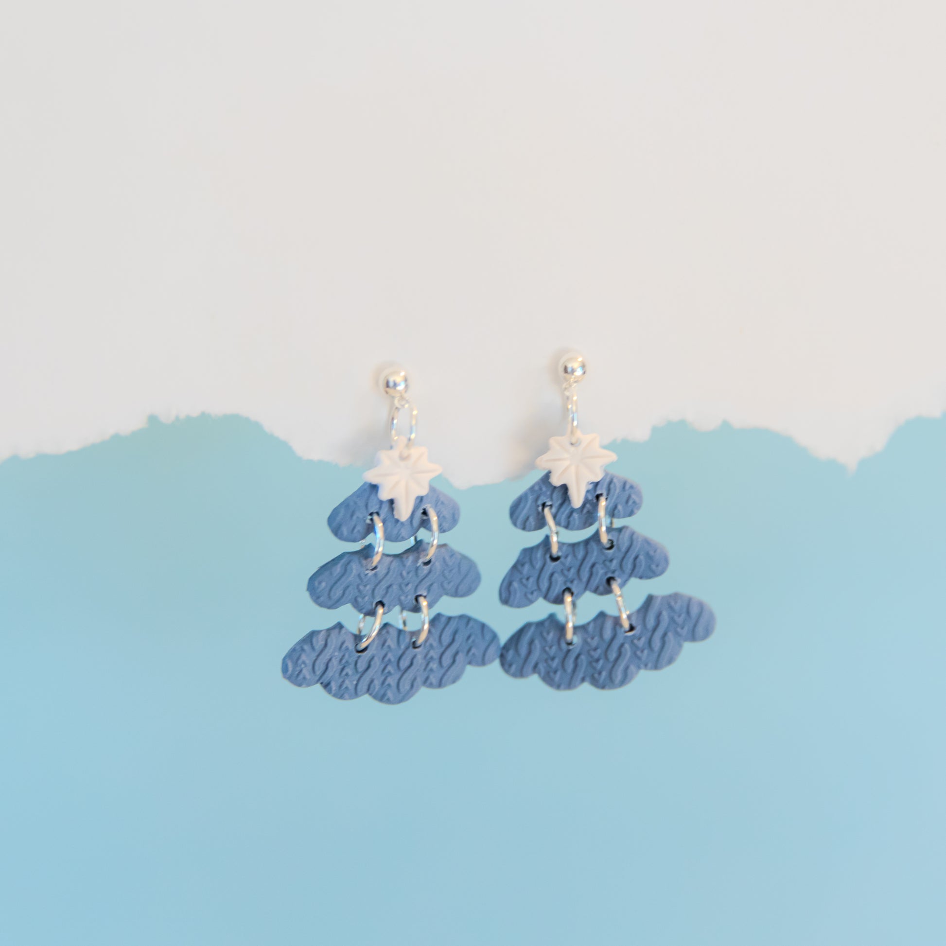Christmas Tree Drop Earrings
