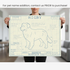 Downloadable Bernese Mountain dog breed blueprint artwork