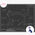 Downloadable cat blueprint artwork