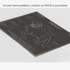 Downloadable cavalier king Charles spaniel dog breed blueprint artwork
