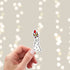 Cartoon chicken sticker