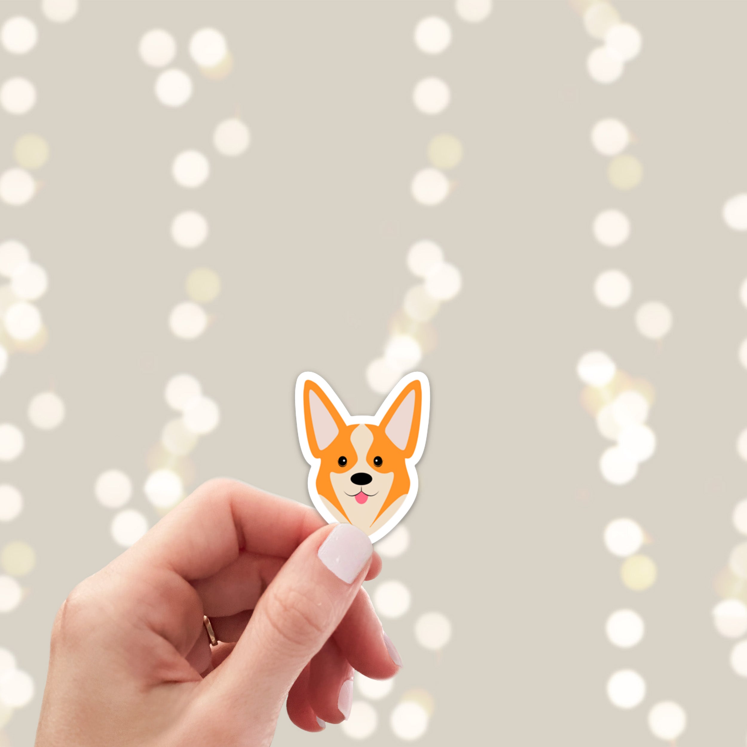 Corgi sticker
