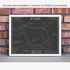 Downloadable English Bulldog dog breed blueprint artwork