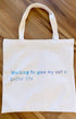 Reusable tote bag for cat lovers
