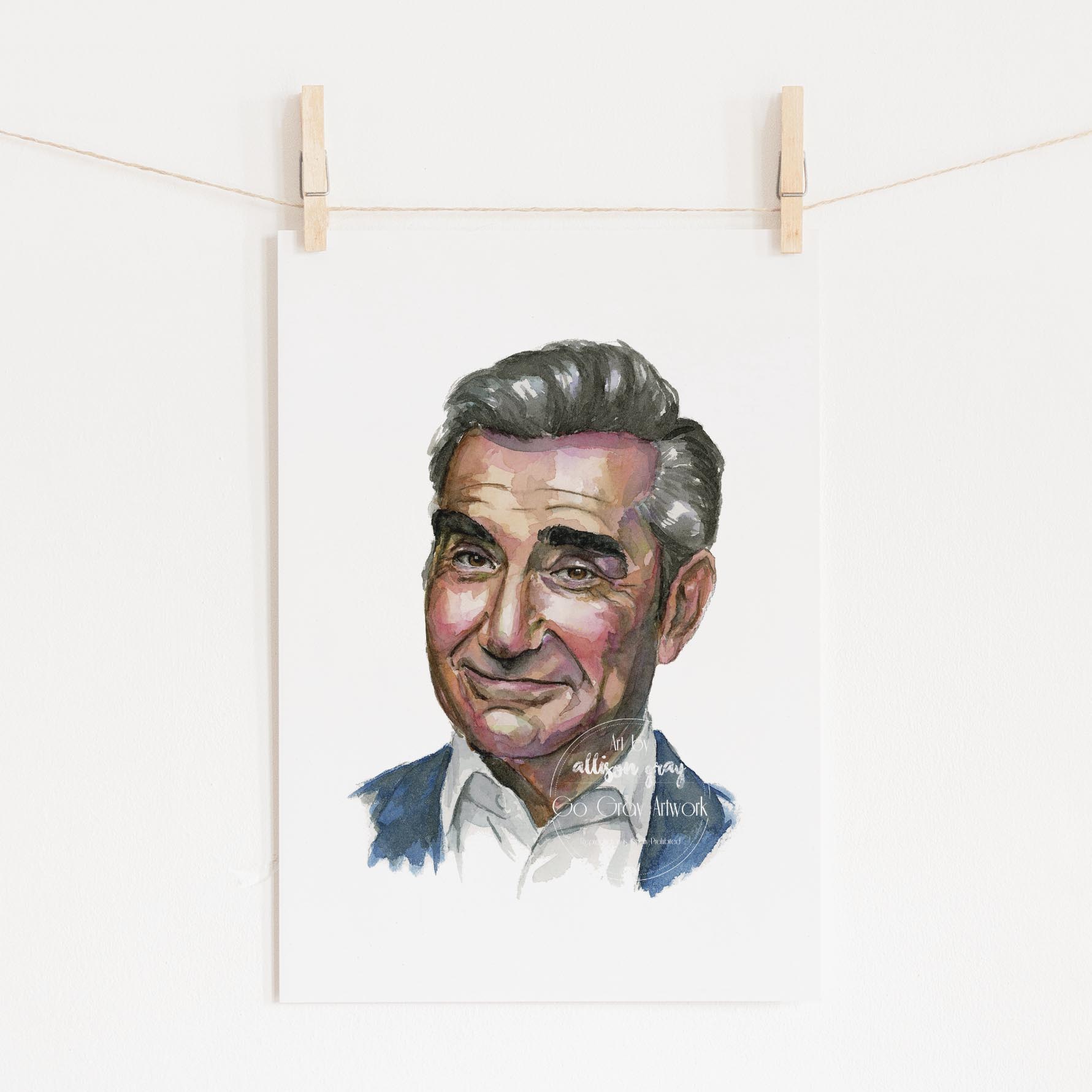 Eugene Levy as Johnny Rose from Schitt's Creek fan art