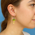 glow-in-the-dark toadstool earring