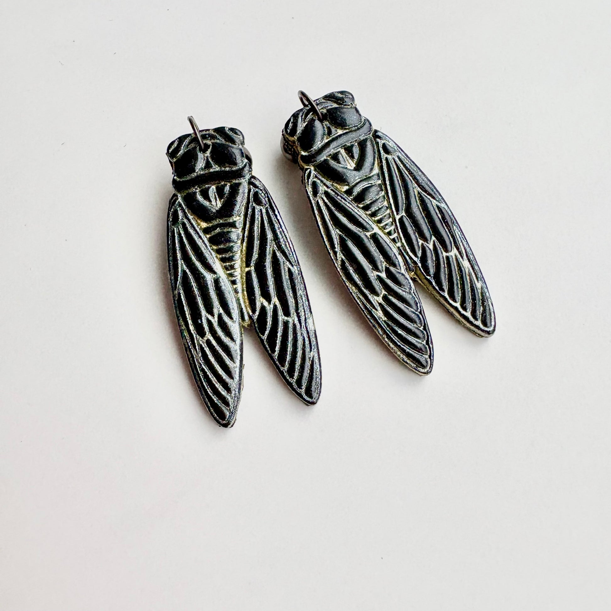 Cicada Drop Earrings