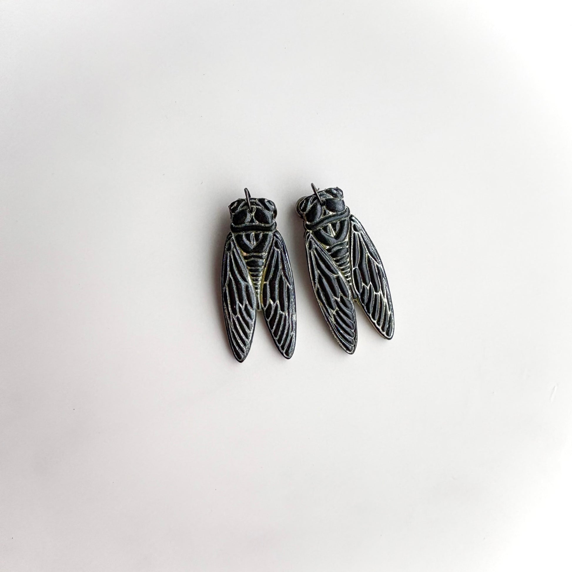 Cicada Drop Earrings