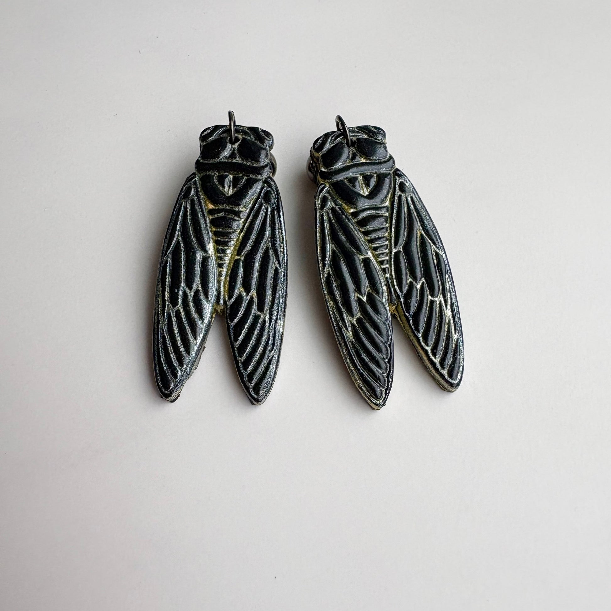 Cicada Drop Earrings