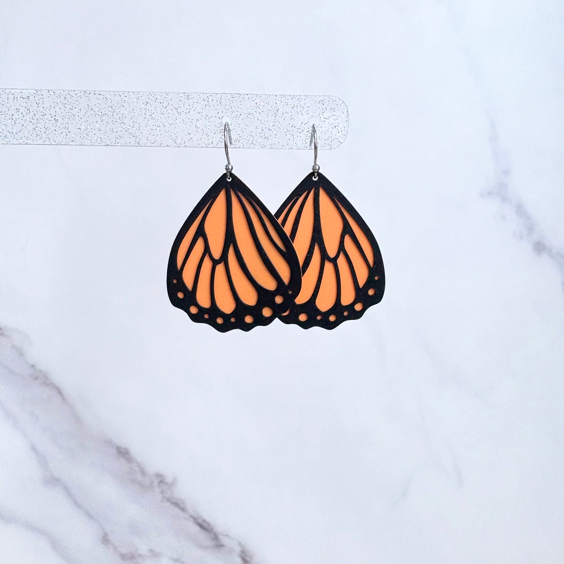 Butterfly Wings Drop Earrings