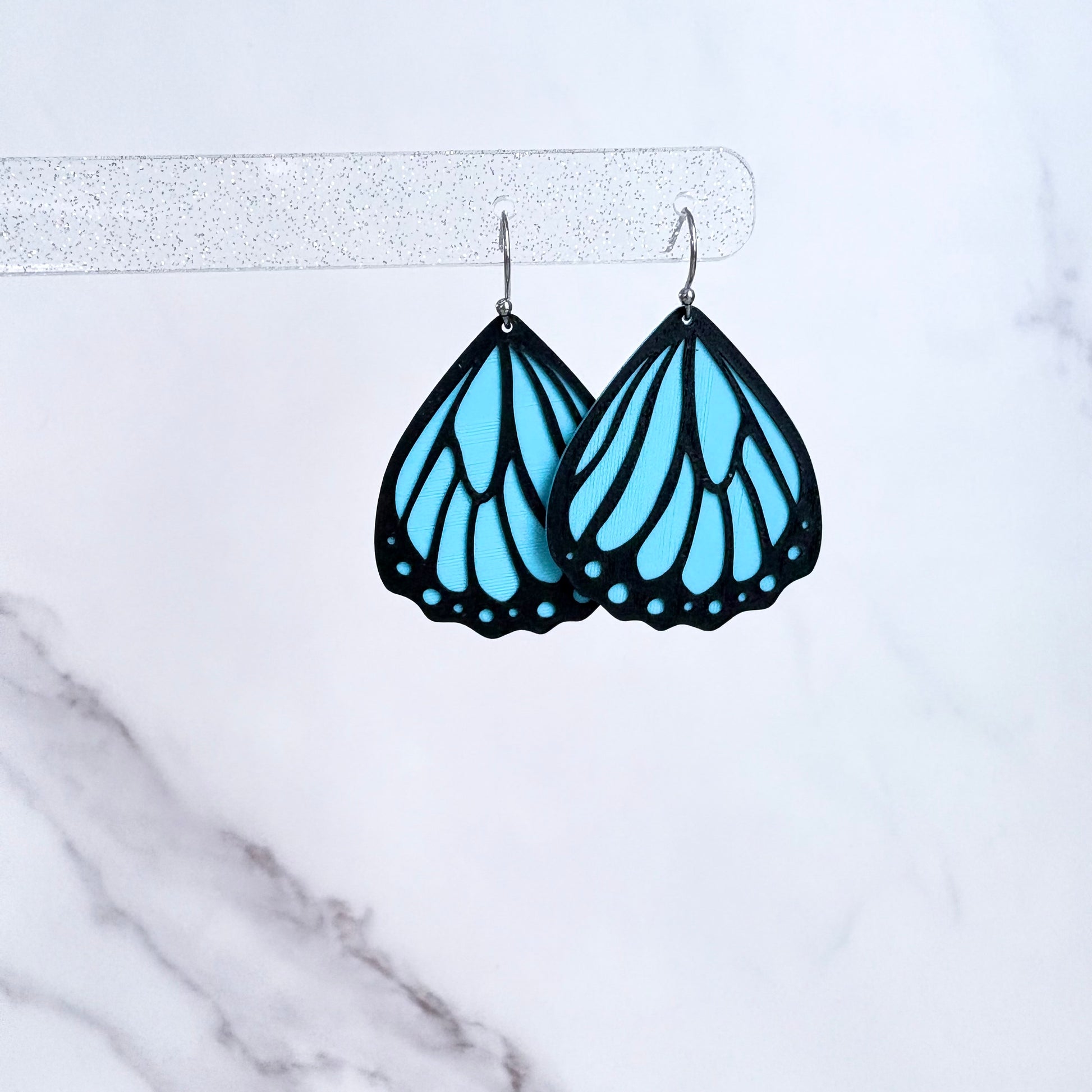 Butterfly Wings Drop Earrings