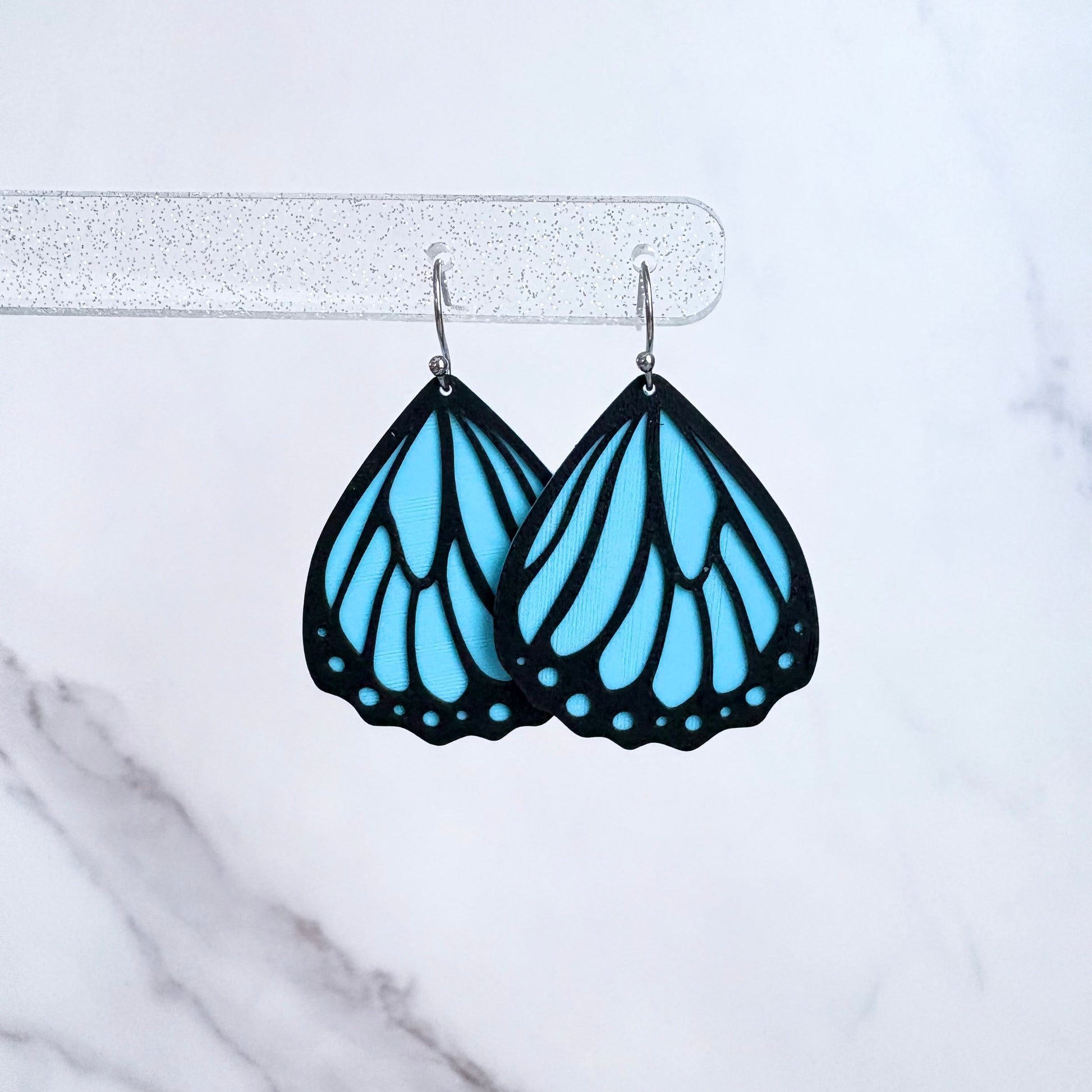 Butterfly Wings Drop Earrings