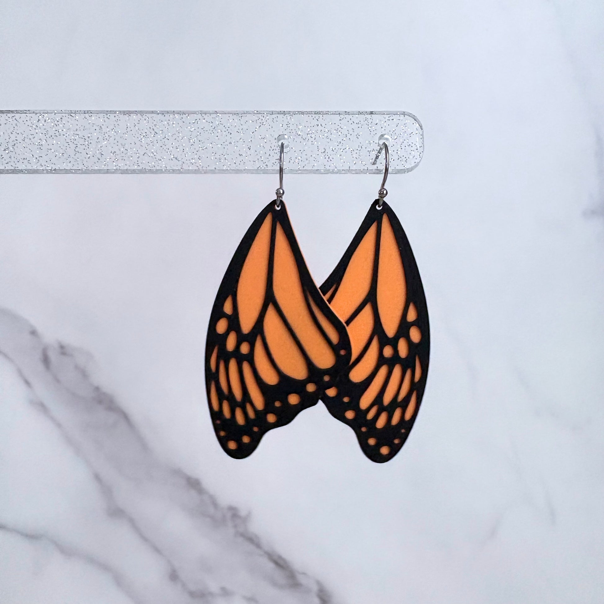 Butterfly Wings Drop Earrings