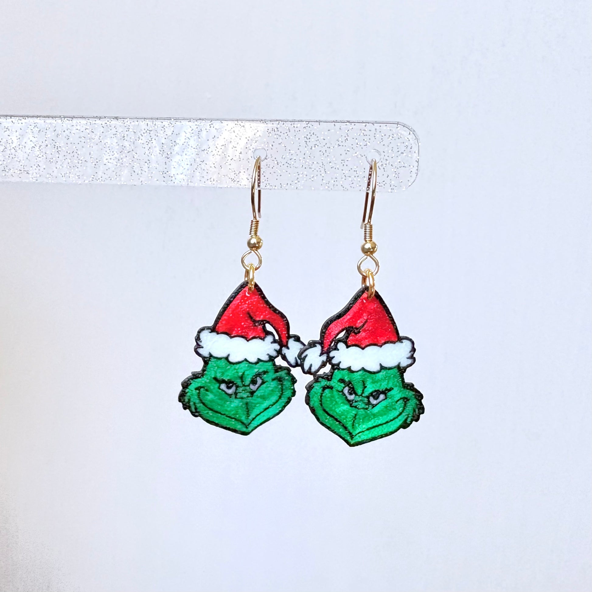 Grinch Drop Earrings