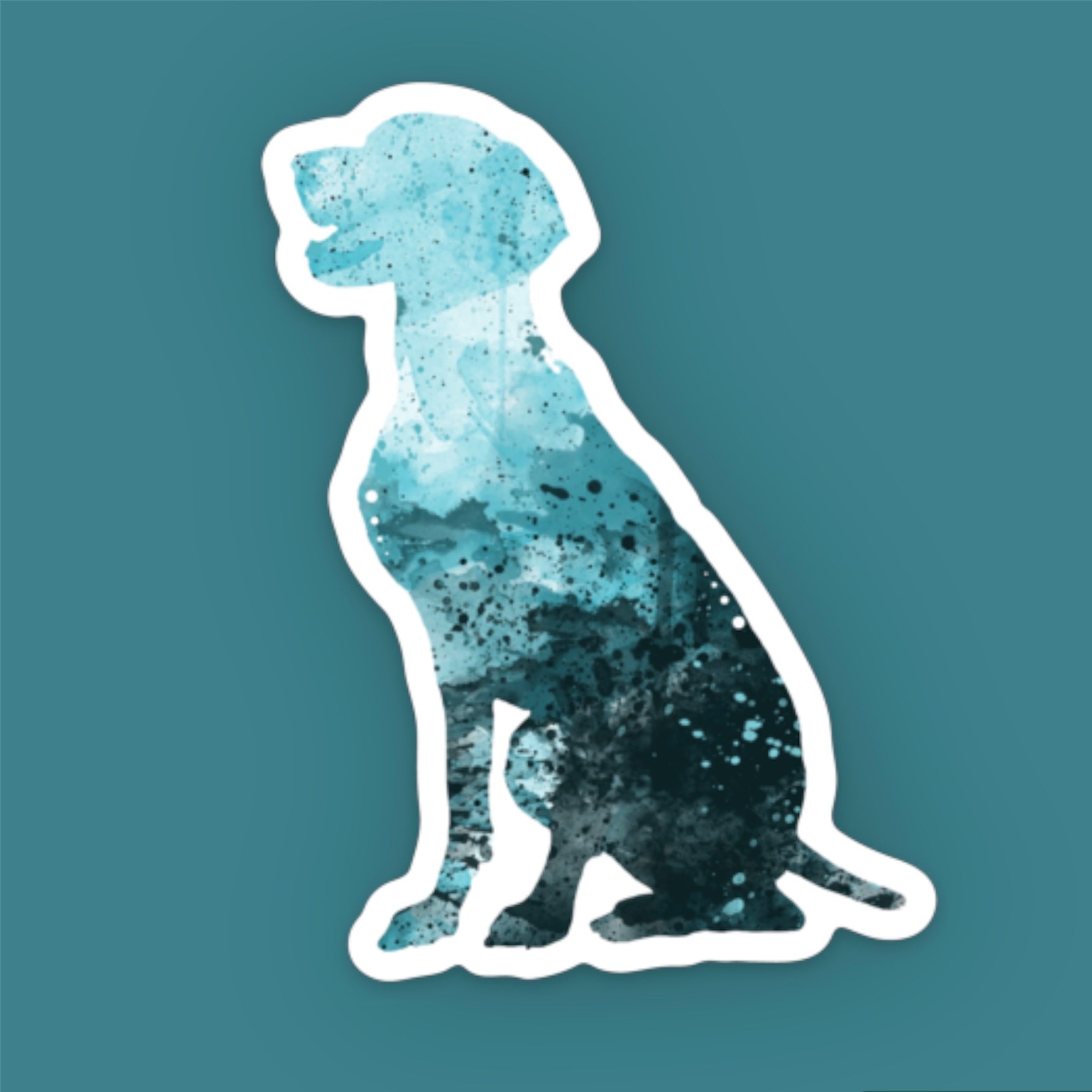 German shorthaired pointer sticker