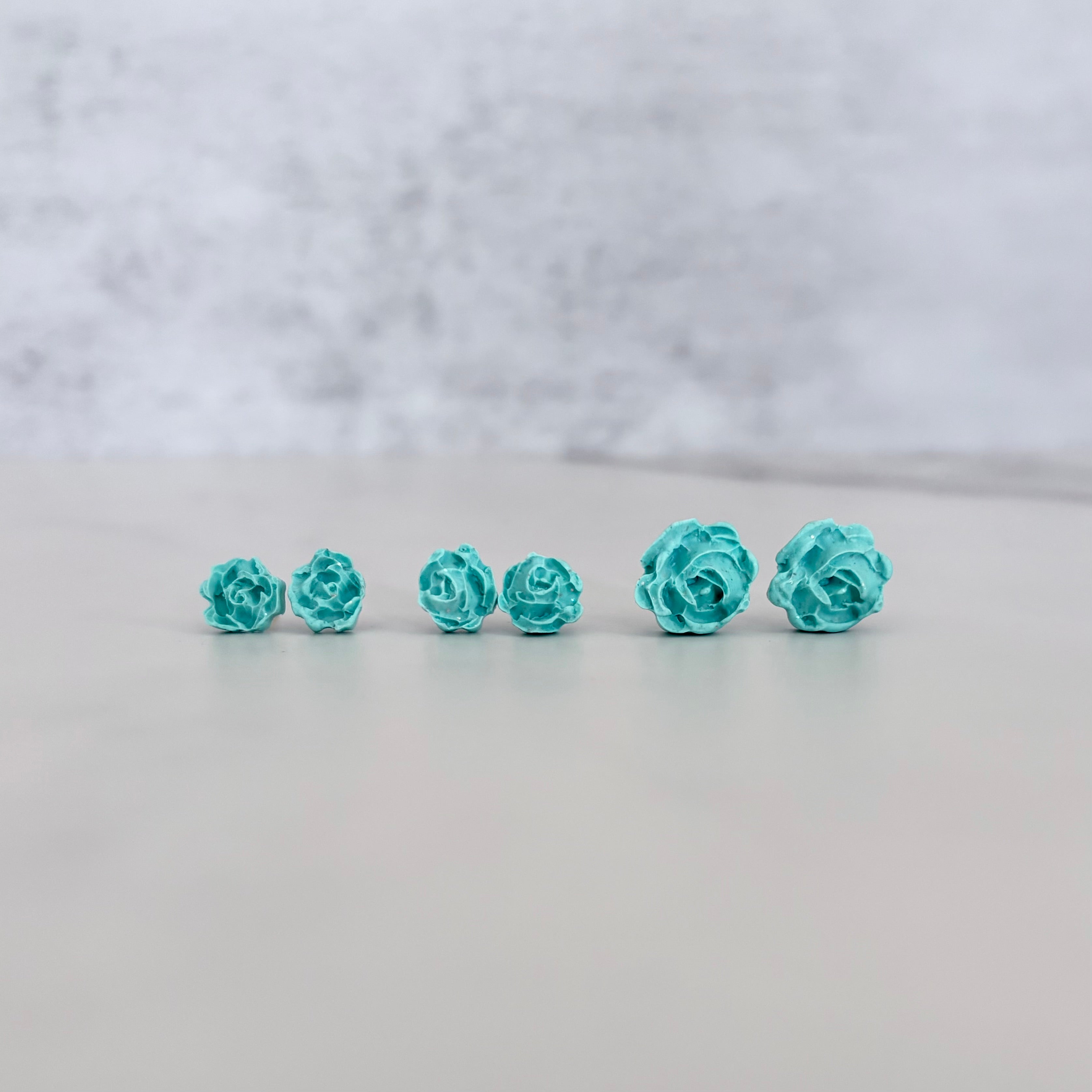 Rose Stud Earrings