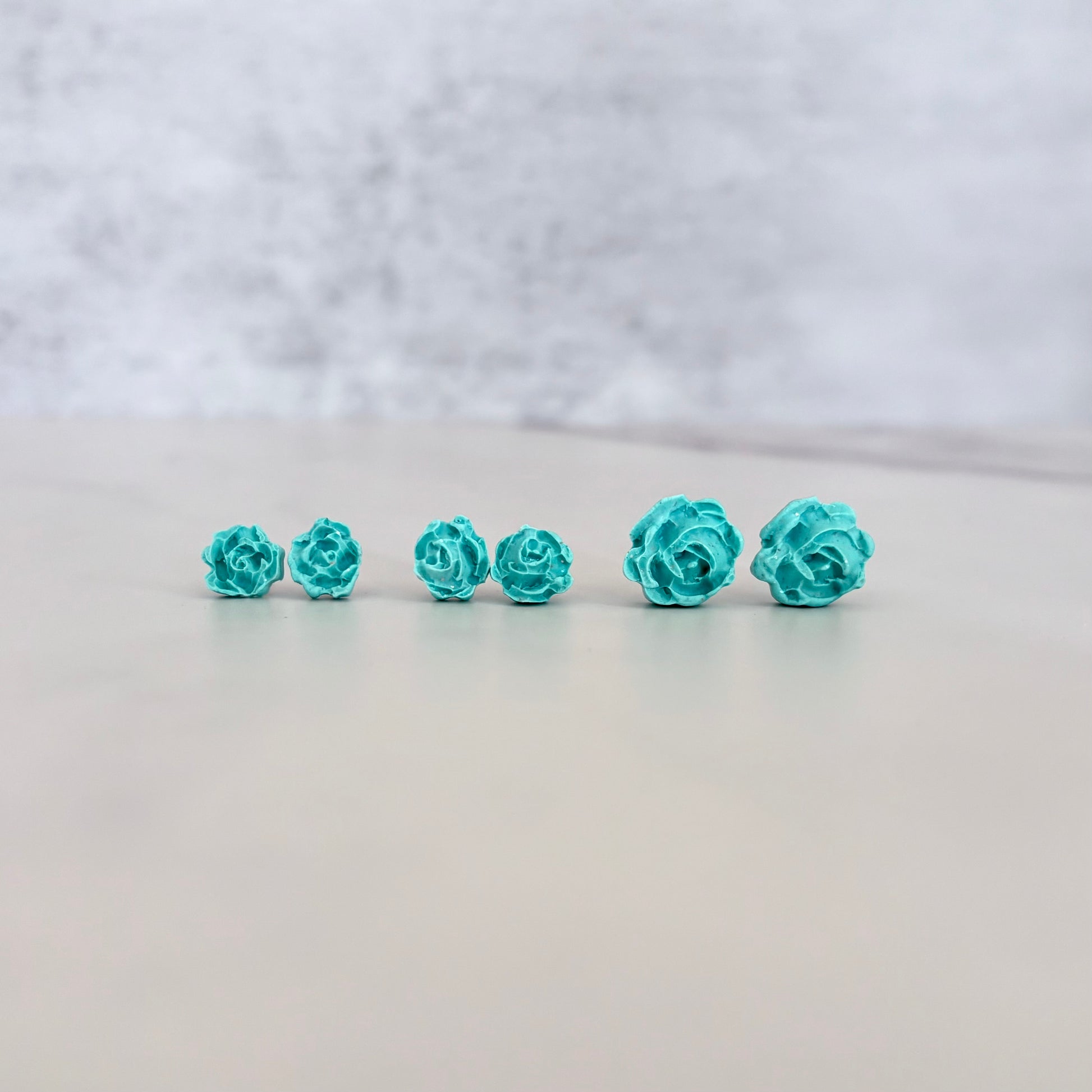 Rose Stud Earrings