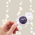 Cute spider sticker